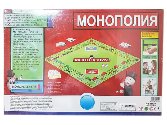 Настольная игра Монополия 0112R
