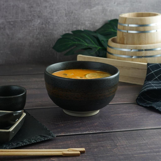 Салатник 600 мл d 13,5 см h8 см Dark Matt Panasia P.L. Proff Cuisine [1]