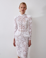 Жакет из кружева Софи Аллет белый