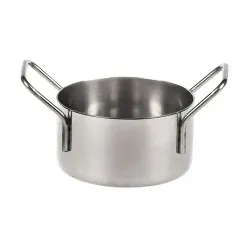 Кастрюля для подачи 11 см h6,2 см 550 мл круглая нерж. P.L. Proff Cuisine