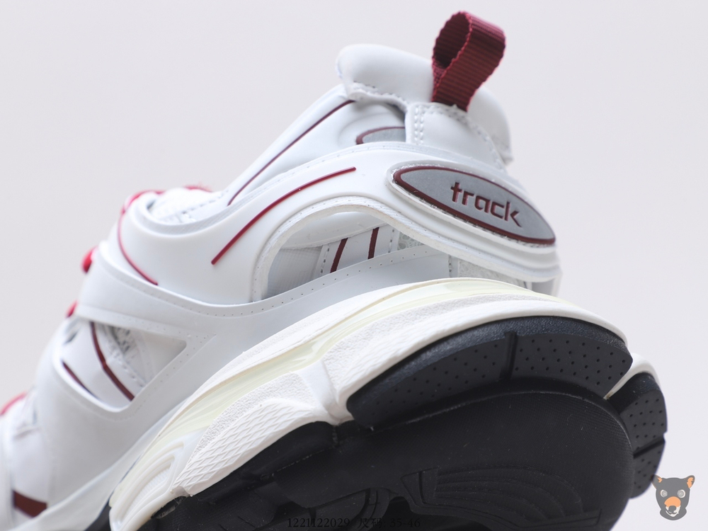 Кроссовки Track Trainers White/Red/Black