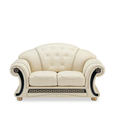 Диван 2-х местный Versace лавсит белый