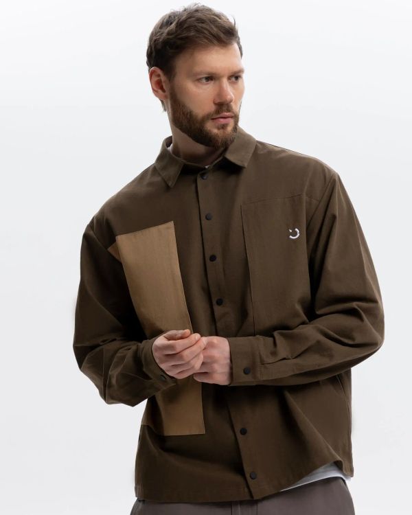 Рубашка Outland Craft V2 коричневая - фото 6