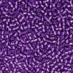 Японский бисер TOHO Round 11/0 (№2224), с внутренним серебрением, прозрачный глянцевый