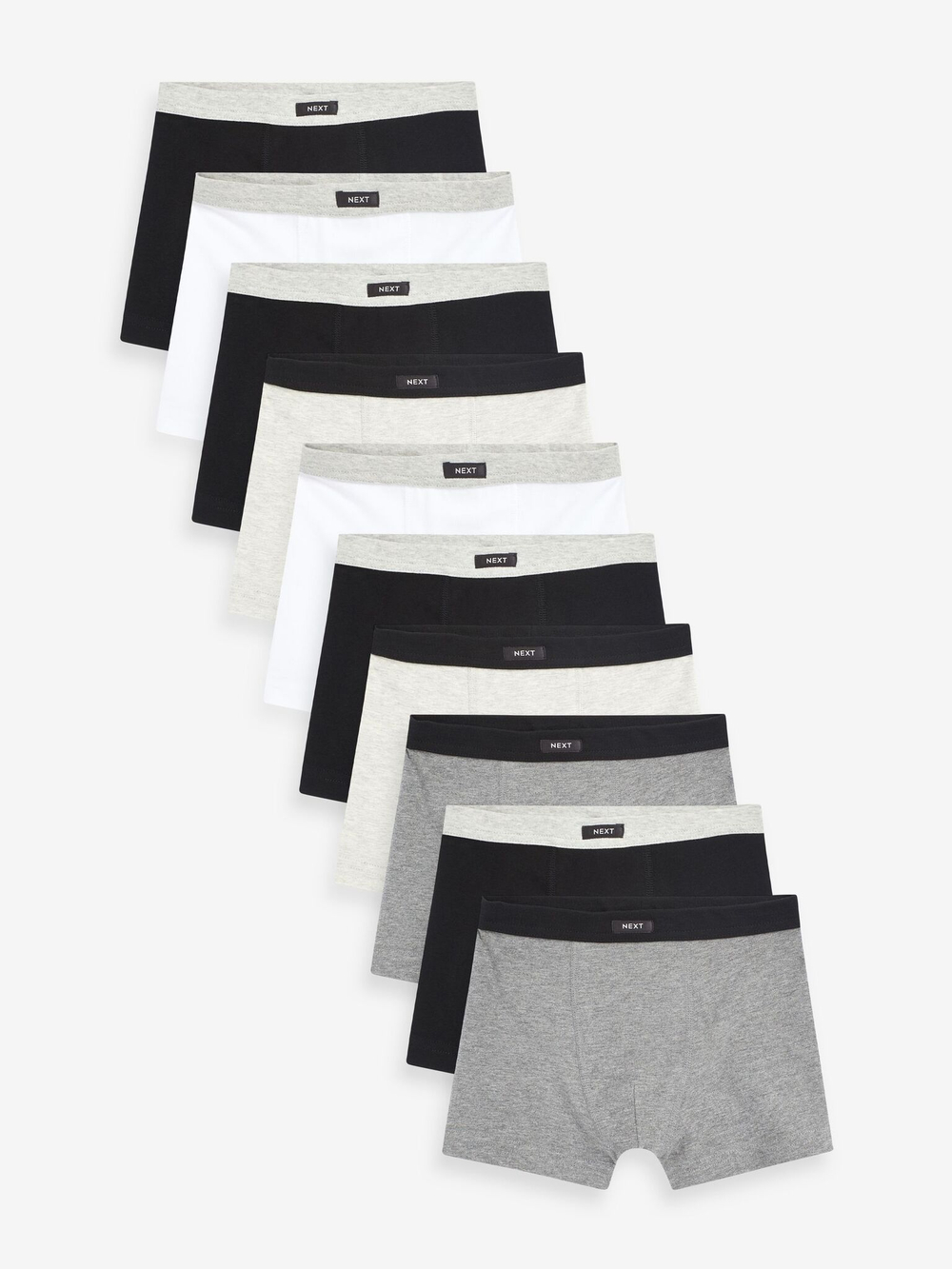 Трусы для мальчика Next N59-123, 10 шт., Серый
