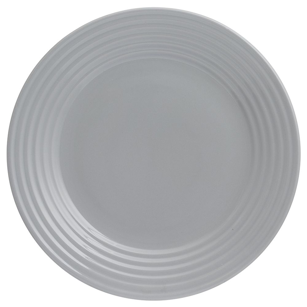 Керамическая обеденная тарелка Living 1401.014V, 27.5 см, серый