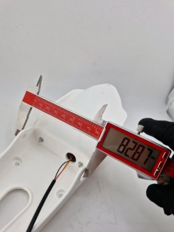 Крыло заднее белое со стоп-сигналом мотоцикл, питбайк