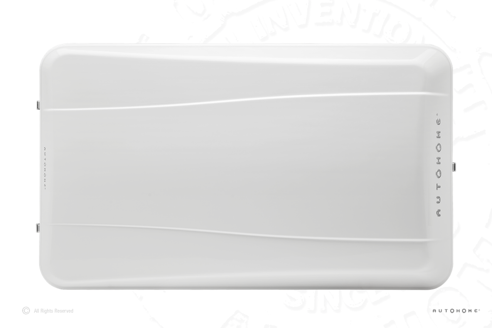 Палатка на крышу автомобиля AUTOHOME MAGGIOLINA AIRLANDER PLUS SMALL GRAY X-LONG, серый тент, лестница 215 мм