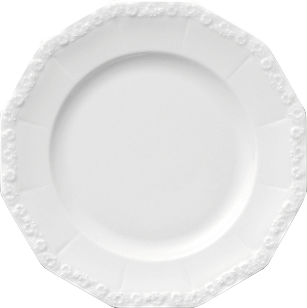 Тарелка закусочная Rosenthal Maria, фарфор, 21,3 см, белая