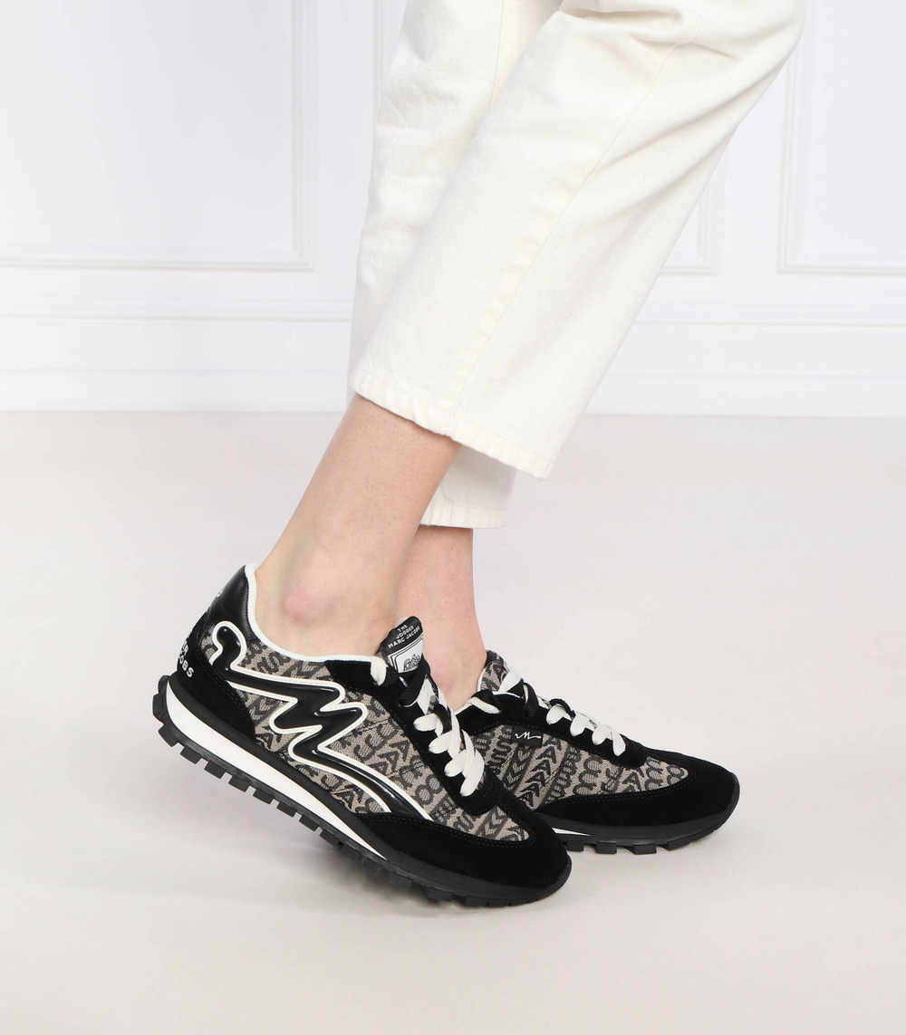 Кожаные кроссовки the jogger Marc Jacobs - черный(M9002373)