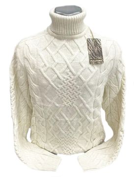 Pulltonic из шерсти и кашемира "Арабески". Размеры 48-52