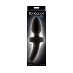 Анальный вибростимулятор Rebel Vibrating Wand - 22 см. (Цвет: черный)
