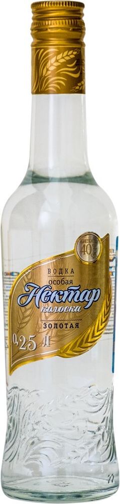 Водка Нектар Колоска Золотая