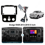 Магнитола для Dodge Ram 1500 2013-2018 - Carmedia SF-9159 QLed+2K, Android 13, TS20, CarPlay, 4G SIM-слот