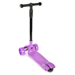 Самокат 3-х колесный, свет, звук, 04 (фиолет)
