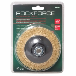 Кордщетка дисковая 115мм RockForce##Rock FORCE RF-BWD045