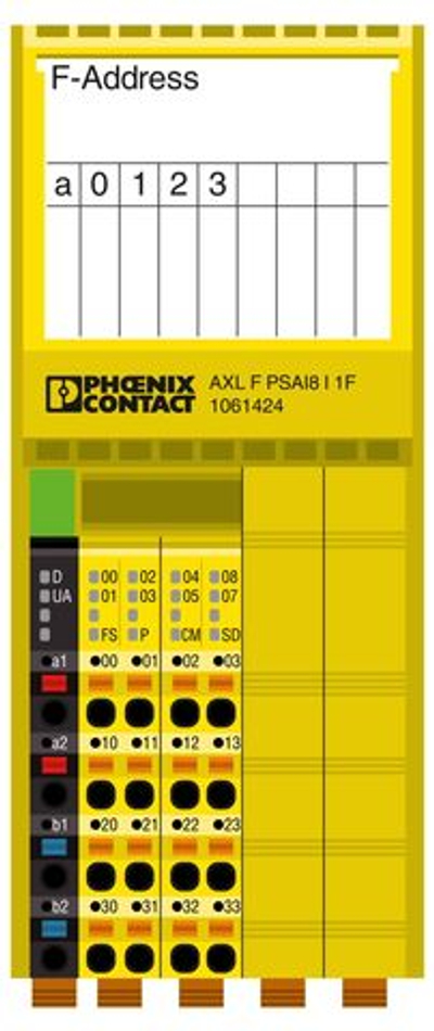 1061424 - AXL F PSAI8 I 1F - Модуль безопасности