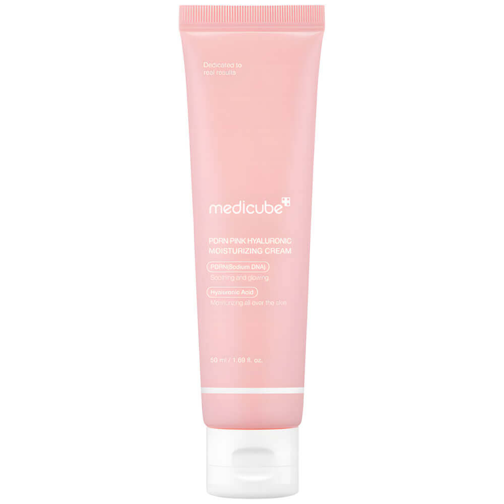 medicube PDRN Pink Hyaluronic Moisturizing Cream Увлажняющий крем с ПДРН и гиалуроновой кислотой