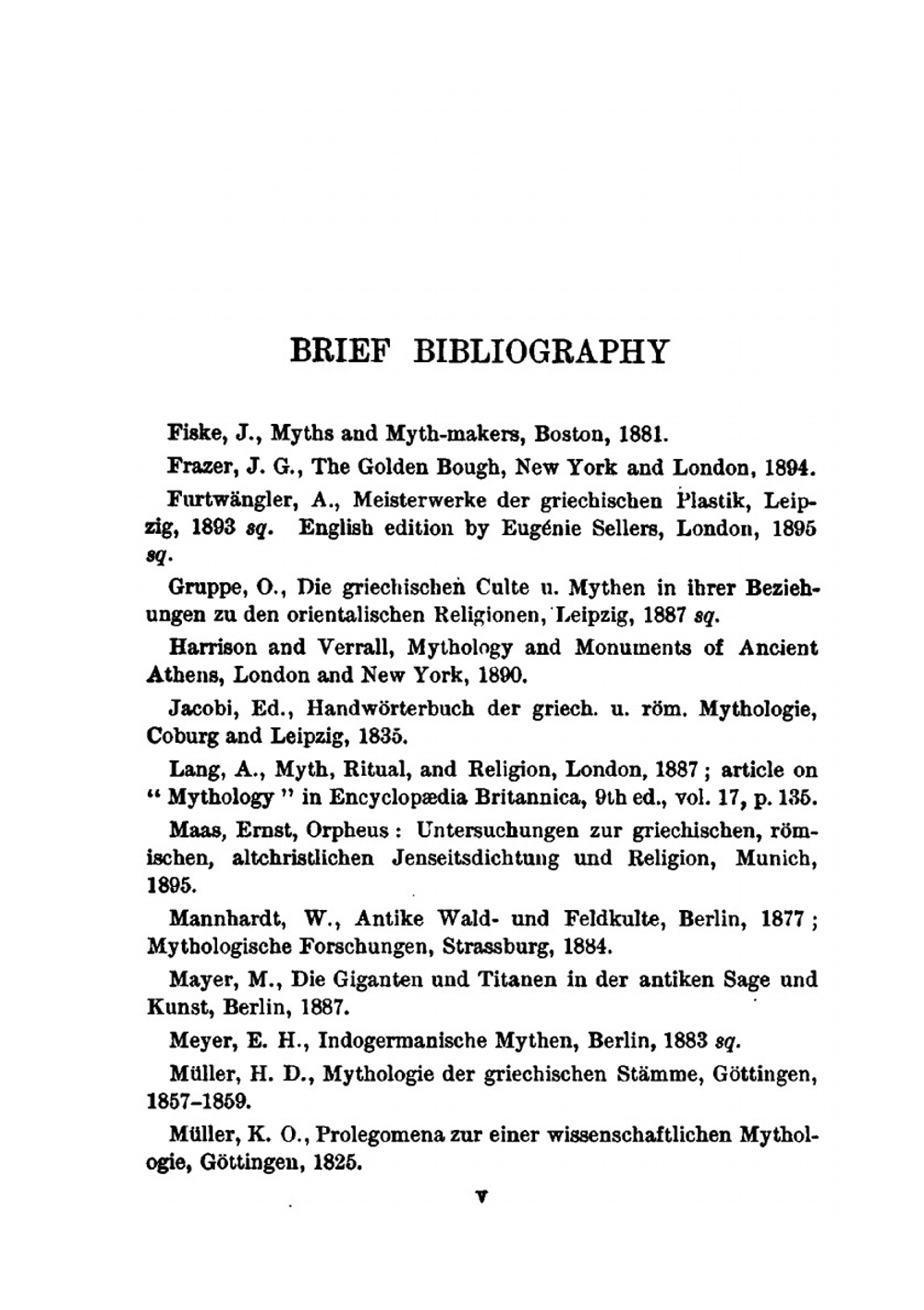 Greek and Roman Mythology. Based On Steuding's Griechische Und Römische Mythologie | K.P. Harrington; H.C. Tolman