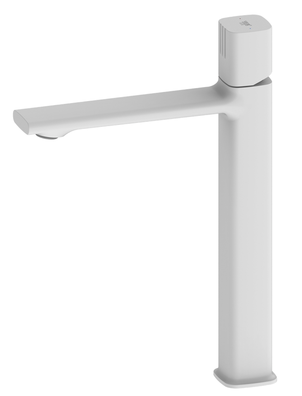 472612-F Смеситель од. для раковины-чаши (БЕЛЫЙ) ViEiR (10/1шт)