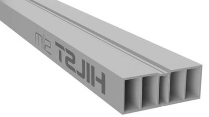 Лага монтажная алюминиевая (без резинки) HILST Slim JOIST