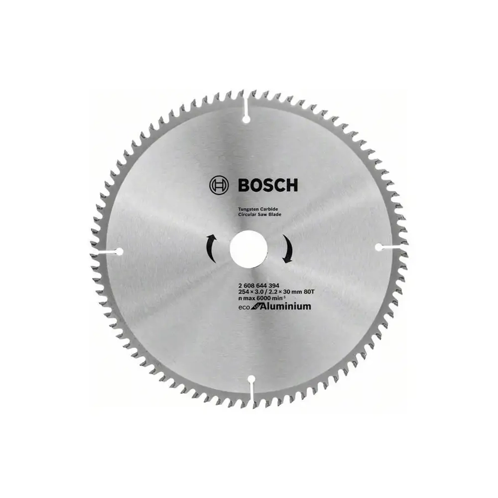 Пильный диск Eco for Aluminium 254x30x2,2 мм BOSCH 2608644394