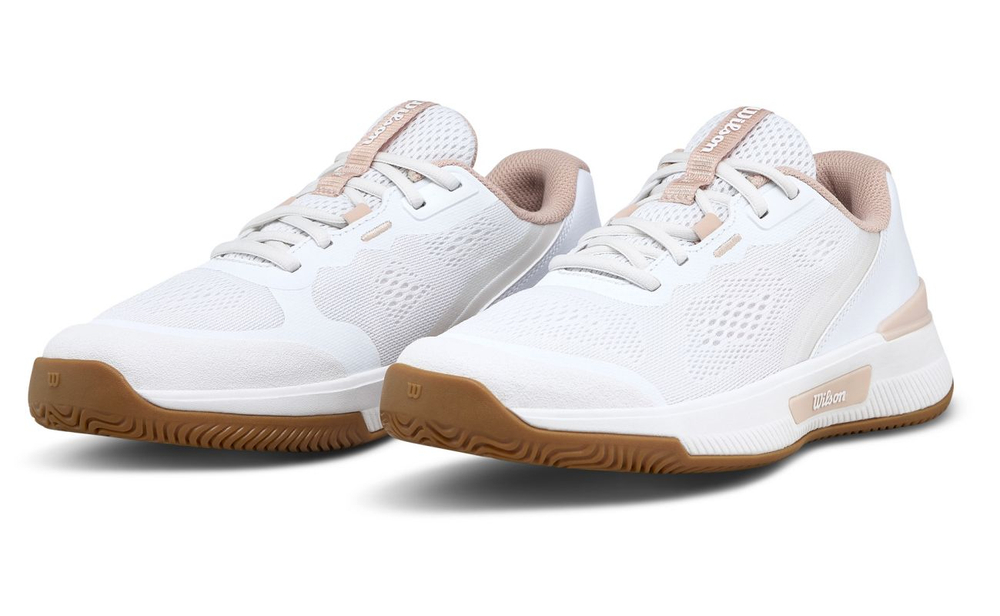 Женские Кроссовки теннисные Wilson Intrigue Pro - white/cameo rose/gum