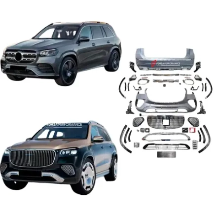 Обвес переделка для MERCEDES-BENZ GLS X167 2020+ АПГРЕЙД ДО GLS 600 MAYBACH 2024 РЕСТАЙЛИНГ Мерседес Бенц