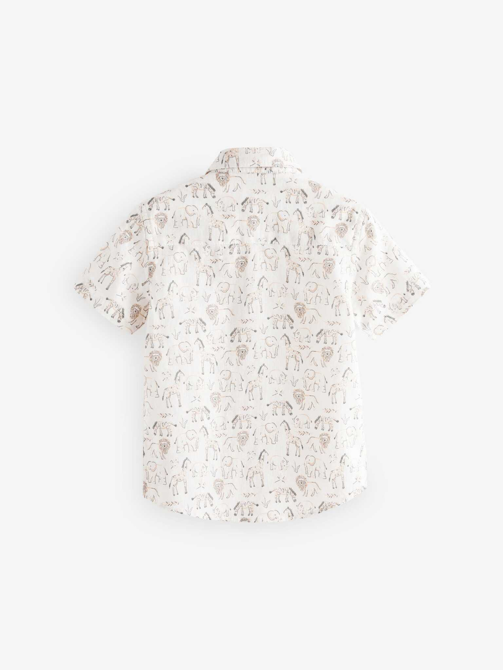 Рубашка и галстук-бабочка в комплекте для мальчика Next E32-655, Кремовый