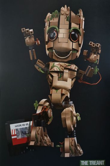 Конструктор Супер герои Марвел "Стражи Галактики : Грут "476 деталей