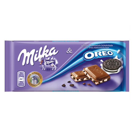 Шоколад Milka Oreo 100гр (Германия)