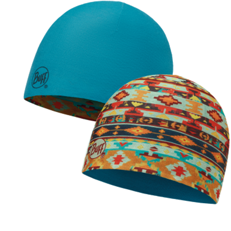 Двухсторонняя спортивная шапка Buff Trivit Multi - Blue Capri Фото 1