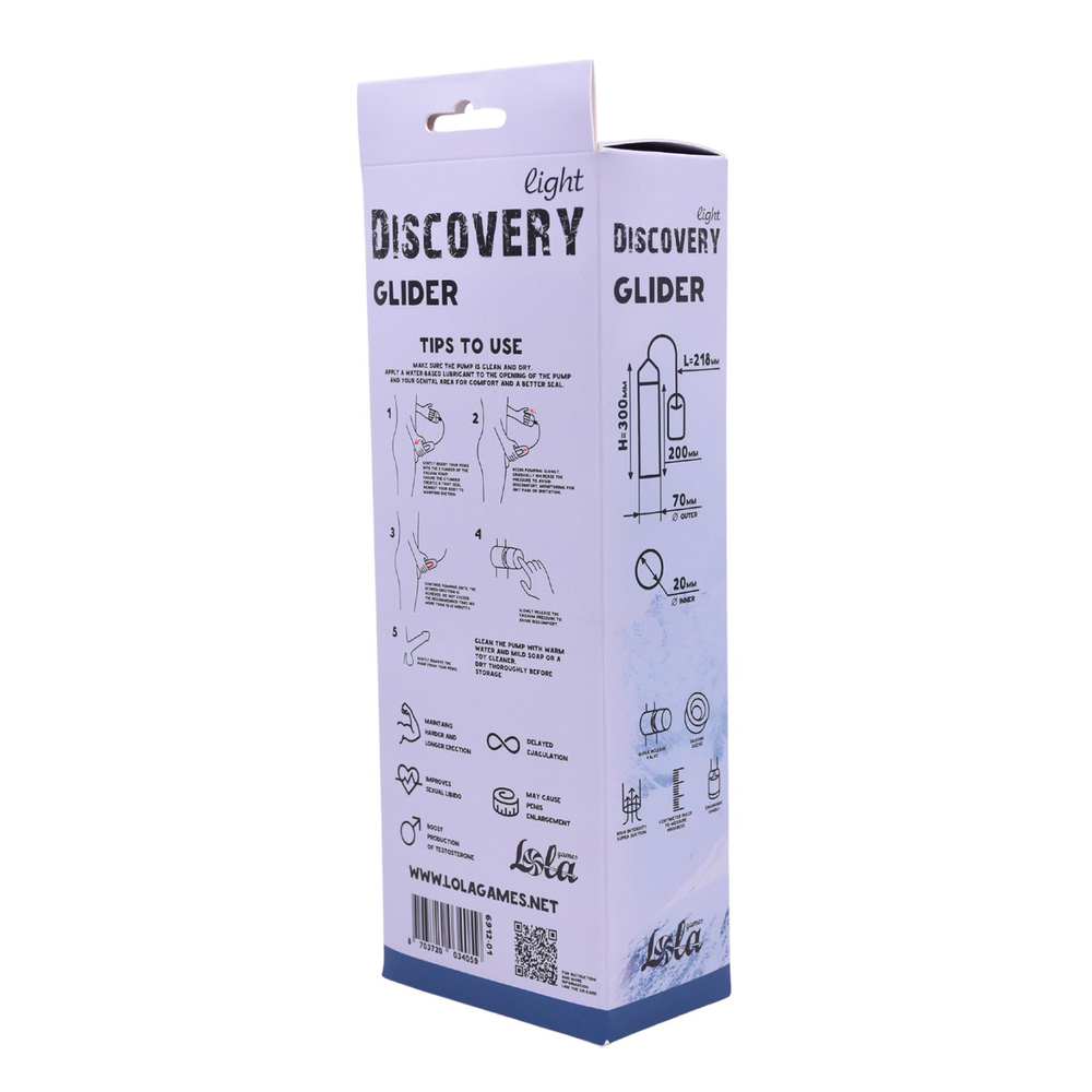 Вакуумная помпа 30см с манометром Lola Games Vacuum Pump Discovery Light Glider 6912-01lola