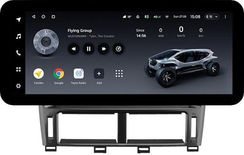 Магнитола для Lexus LS430 Toyota Celsior XF30 2000-2006 (ШГУ цветной) - Teyes LUX ONE ROUND монитор 12.3" 2K QLED на Android 10, Быстрая, CarPlay, 4G SIM-слот