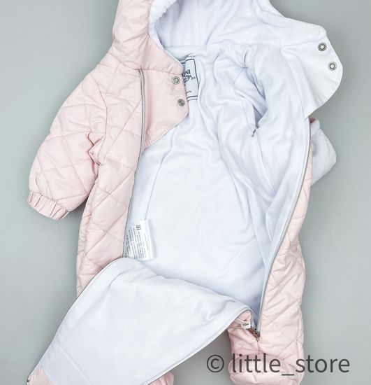 Комбинезон демисезонный "Коди" Нежно-розовый