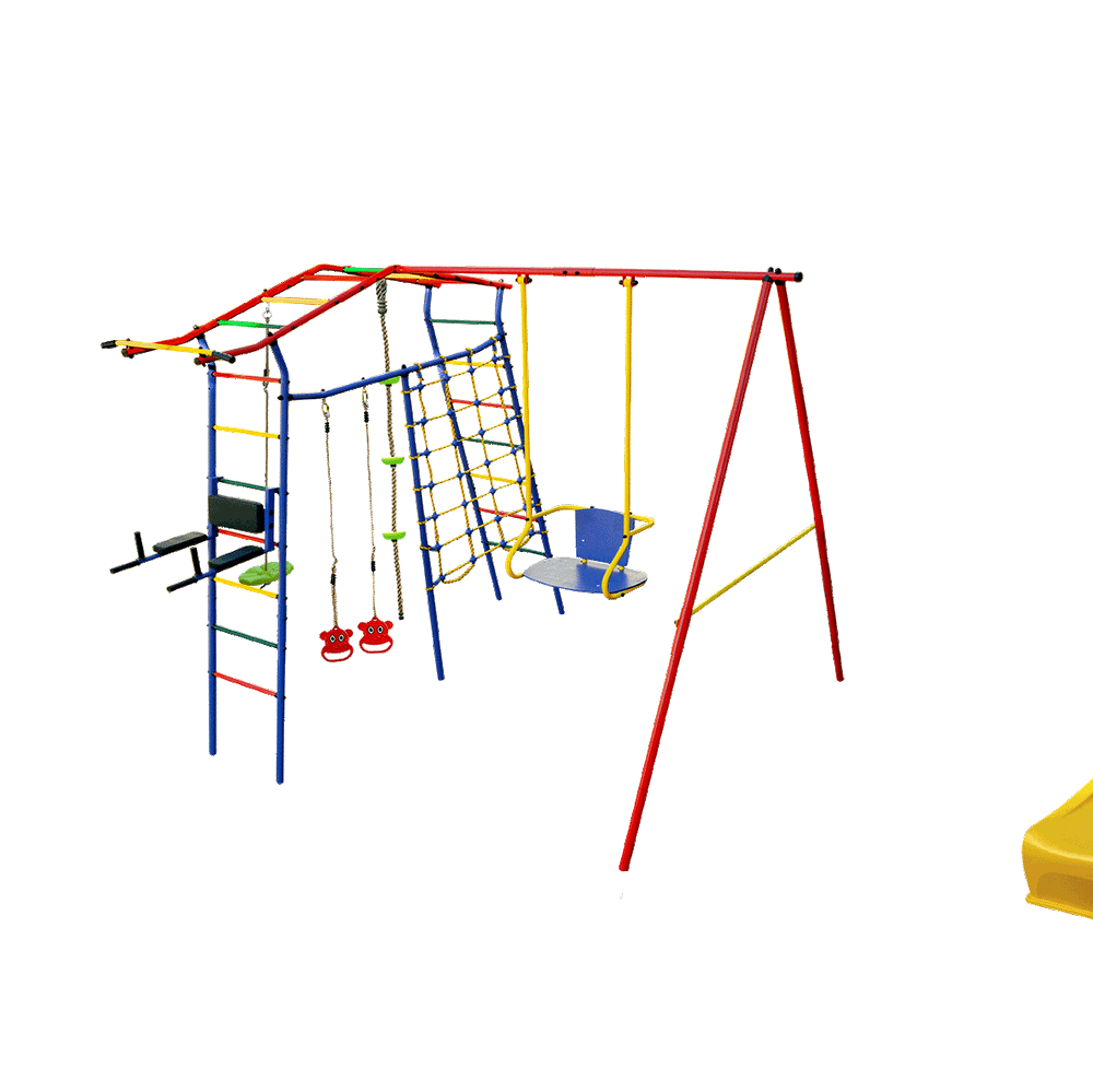 ДСК &quot;Игромания-5 Фитнесс&quot; дачный с горкой КМС-425