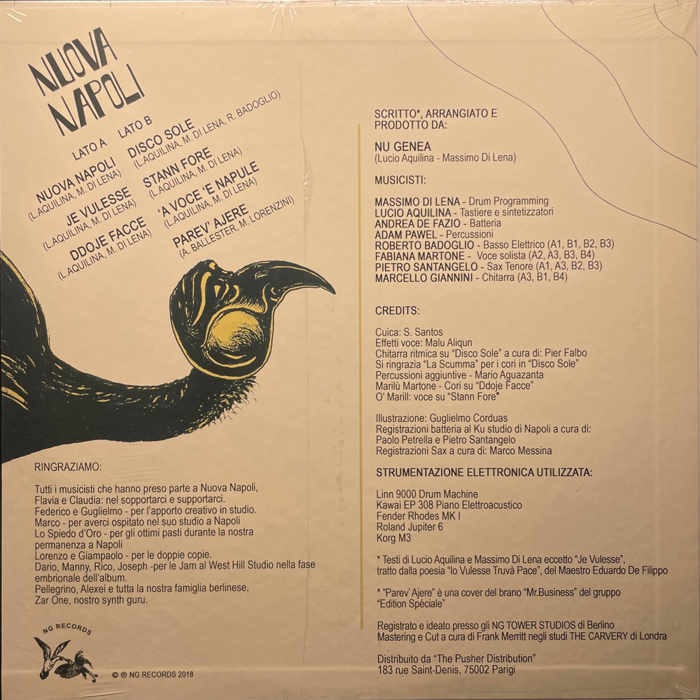 Nu Genea ‎– Nuova Napoli (Италия 2022г.)
