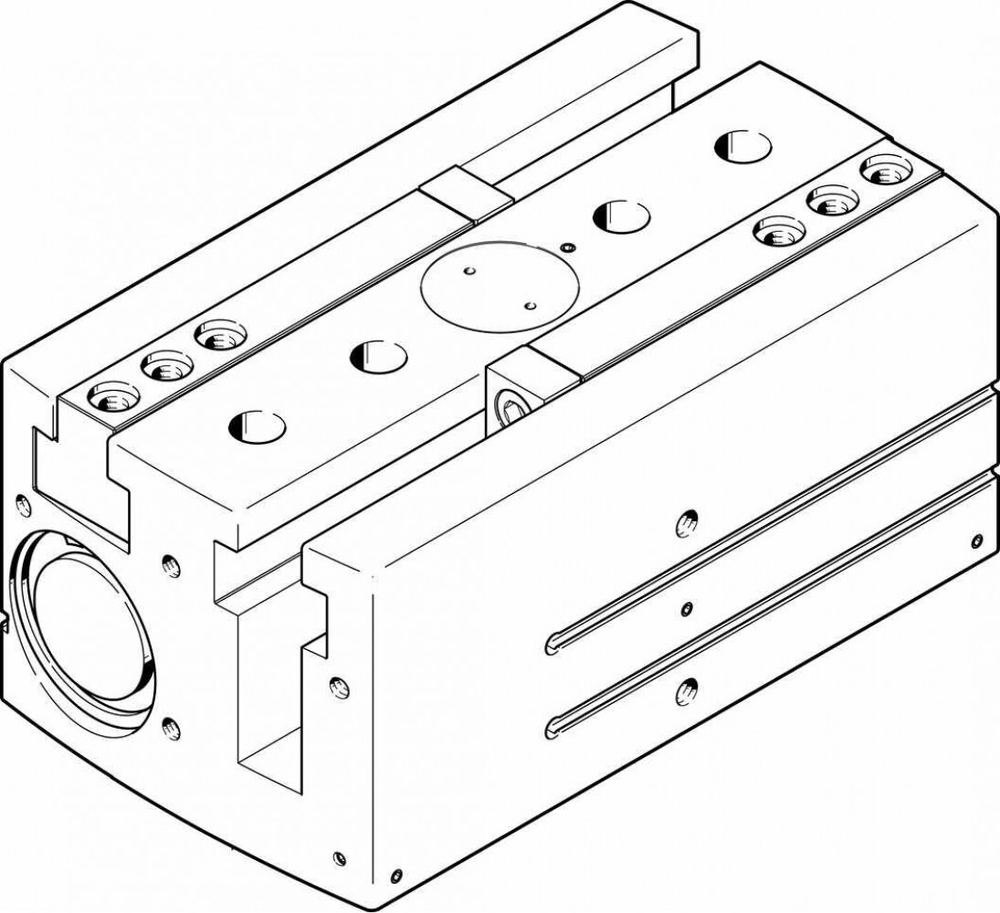 Захват параллельный с большим ходом Festo HGPL-63-100-A-B