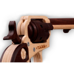 REVOLVER Кольт М1873 от TARG - деревянный конструктор легендарного американского пистолета Peacemaker (Миротворец). Сборная модель, 3d пазл, оружие