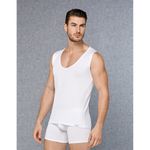 Мужские майка белая с глубоким вырезом  Doreanse 2015