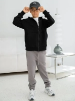 Толстовка для мальчика на молнии в школу