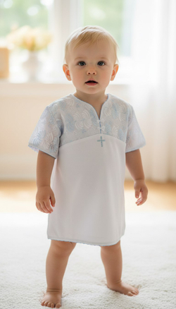 Крестильная Рубашка "Ангельское Дыхание"