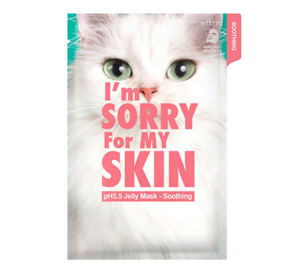 Маска тканевая успокаивающая I&#39;m Sorry For My Skin pH5.5 jelly mask-shoothing, 33 мл