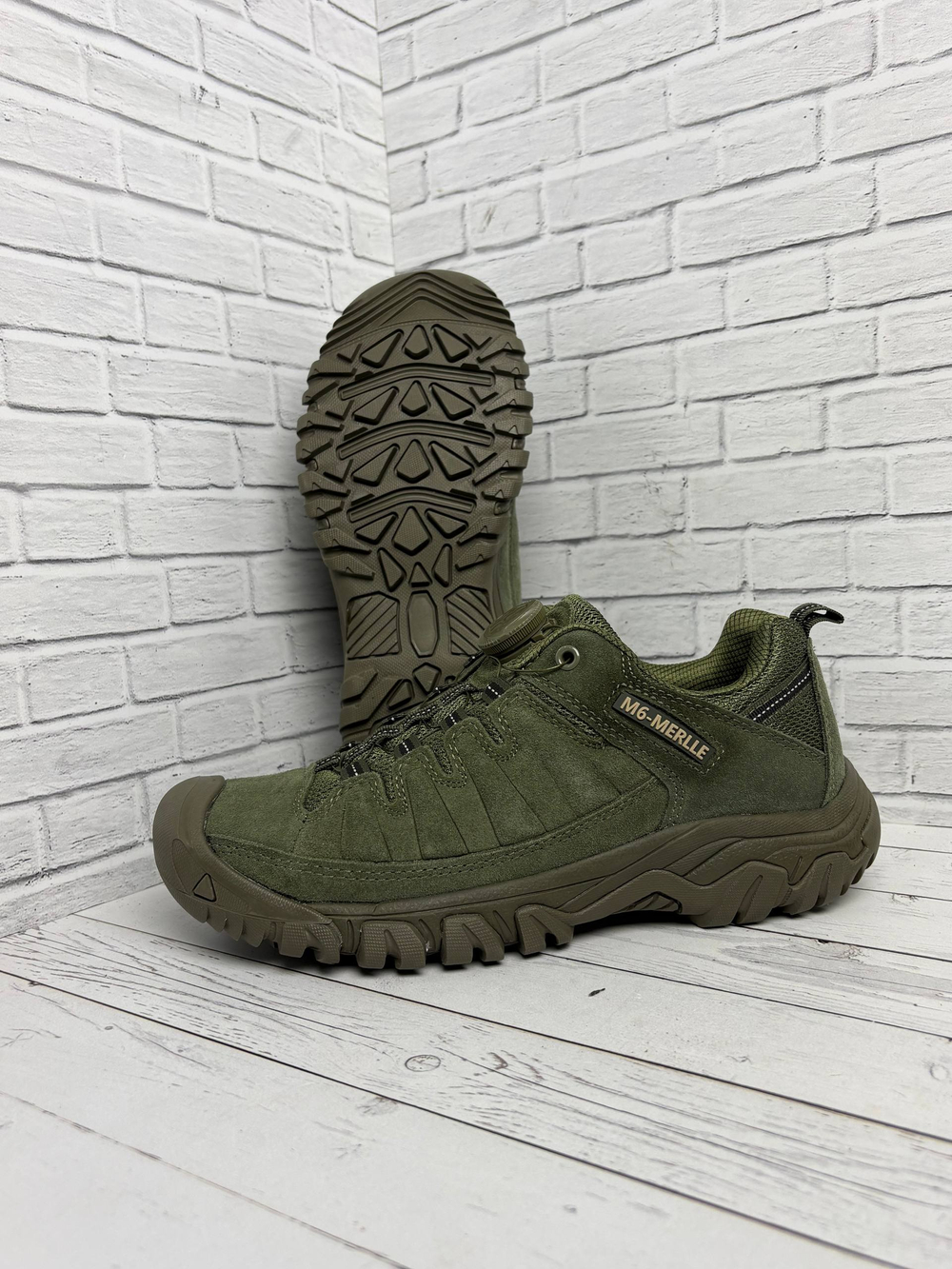 Тактические кроссовки с диском M6-MERLLE / Весна / Хаки