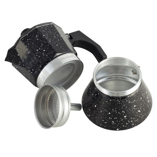 Кофеварка гейзерная 150 мл. Ofenbach NB 101104 (3 порции) с индукционным дном