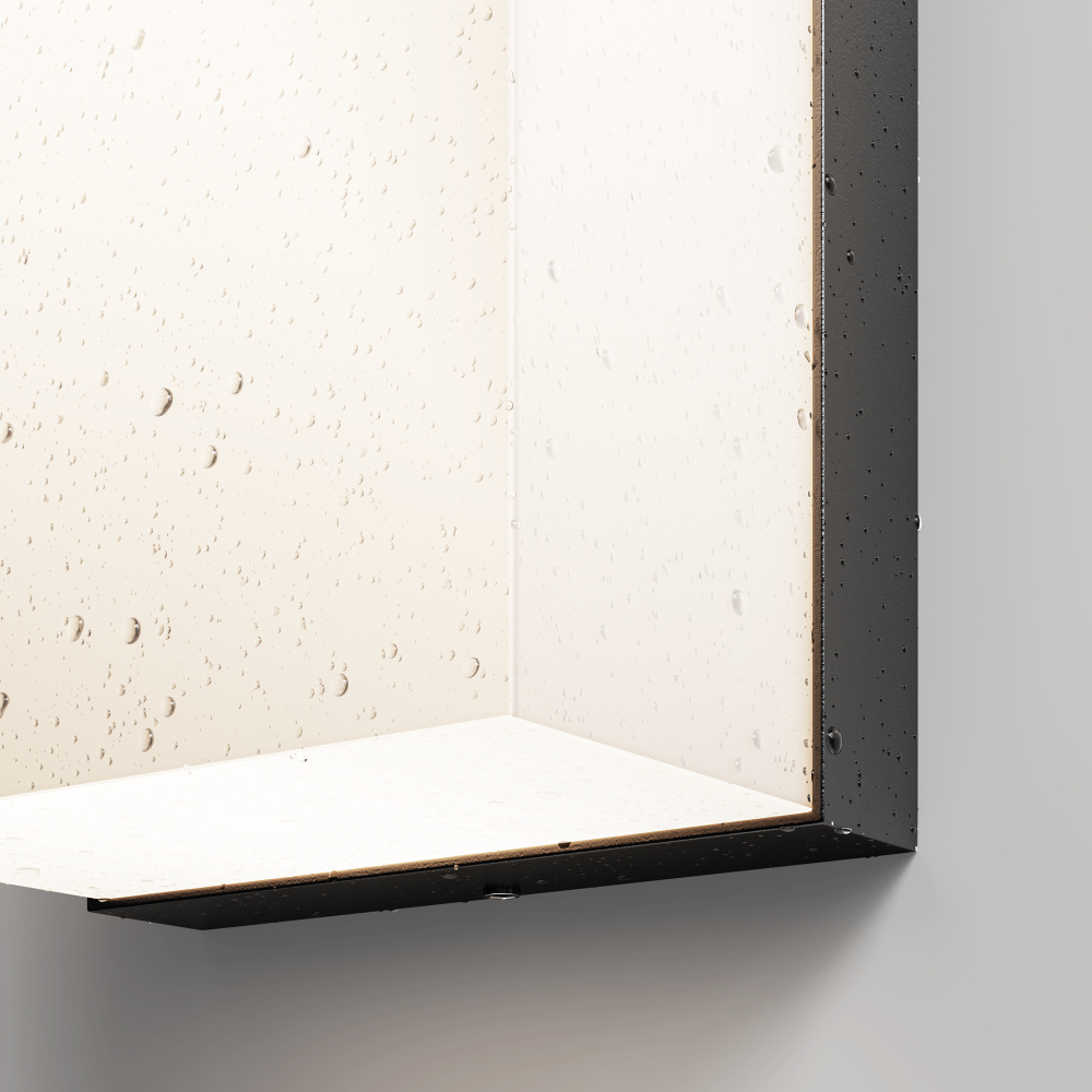 Уличный настенный светильник Outdoor O454WL-L10GF3K