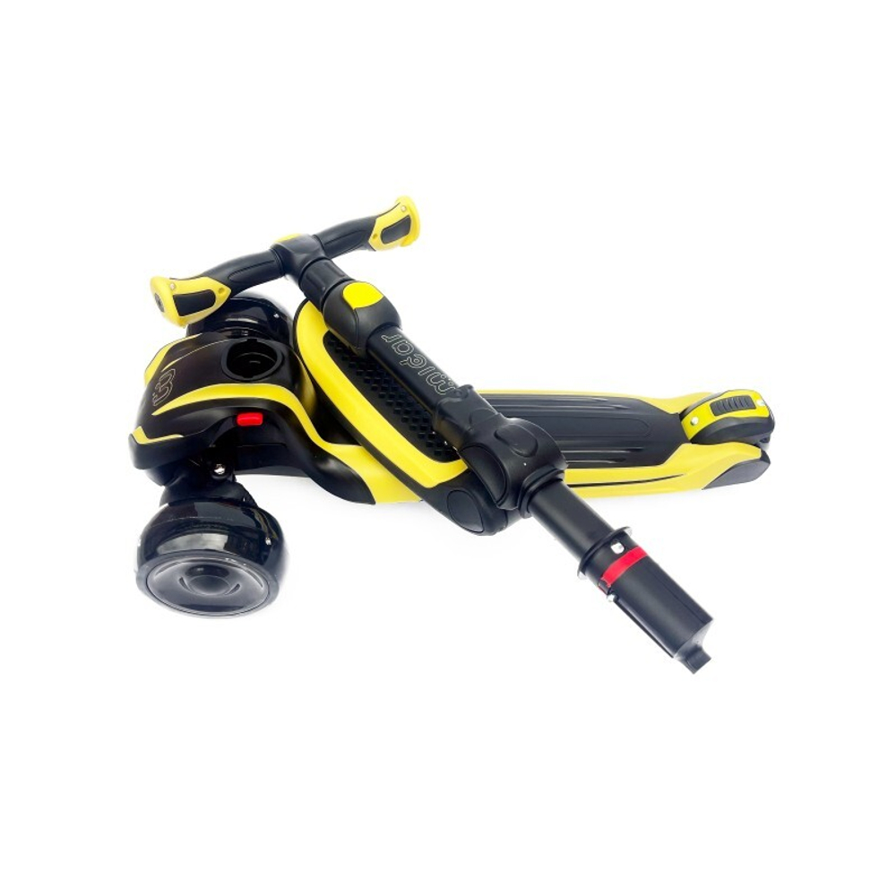 Самокат Moby Plus RO-101 black-yellow (Черно-Желтый)