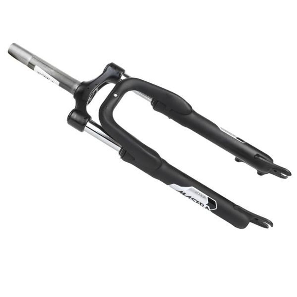 Вилка 24" ZOOM CH-386A-D50 1-1/8" безрезьб/аморт/диск/алюм/сталь/мат. черный/110274