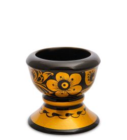 Народные промыслы ХЛ-083/1 Подсвечник 55*55 (Хохлома)