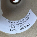 LUCKY STAR - Luxury Selection by Ri.Go; 75% вискоза, 5% п/а, 20% люрекс с утолщениями; 900м/100гр; col. 2590, цвет: светло-коричневая, песочная нить с золотым люрексомм; S505